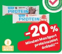 Spar Minden MaxSport proteinszelet árából! ajánlat