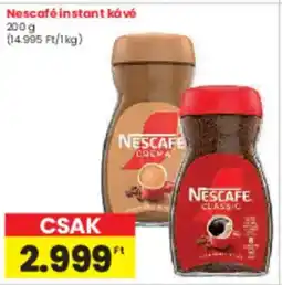 Spar Nescafé instant kávé ajánlat