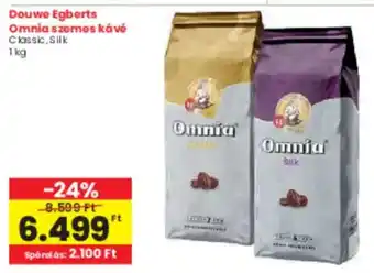 Spar Douwe Egberts Omnia szemes kávé ajánlat