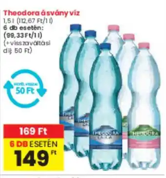 Spar Theodora ásványvíz ajánlat