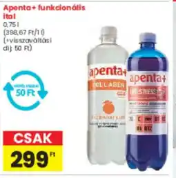 Spar Apenta+ funkcionális ital ajánlat