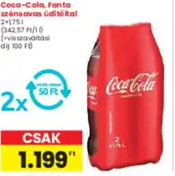 Spar Coca-Cola, Fanta szénsavas üdítőital ajánlat