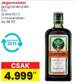 Spar Jägermeister ajánlat