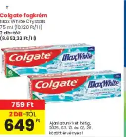 Spar Colgate fogkrém ajánlat