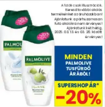 Spar Minden palmolive tusfürdő árából! ajánlat