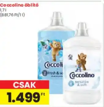 Spar Coccolino öblítő ajánlat