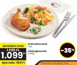 Spar Grillcsirkecomb, zöldségkeverék ajánlat