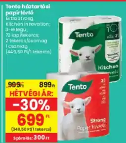 Spar Tento háztartási papírtörlö ajánlat