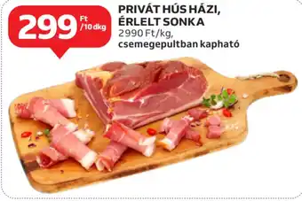 Auchan Privát hús házi, érlelt sonka ajánlat