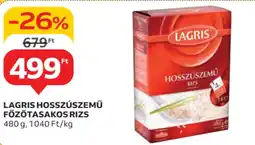 Auchan Lagris hosszúszemű főzőtasakos rizs ajánlat