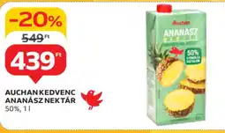 Auchan Auchan kedvenc ananász nektár ajánlat