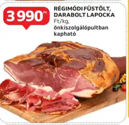 Auchan Régimódi füstölt, darabolt lapocka ajánlat