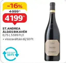 Auchan St.andrea áldás bikavér ajánlat