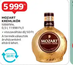 Auchan Mozart krémlikőr ajánlat