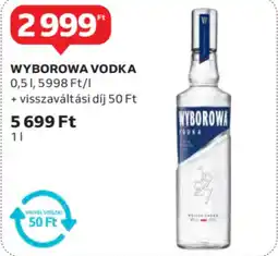 Auchan Wyborowa vodka ajánlat