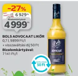 Auchan Bols advocaat likőr ajánlat