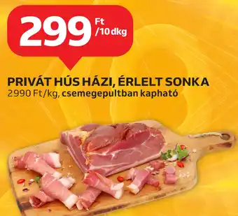 Auchan Privát hús házi, érlelt sonka ajánlat