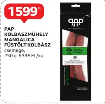 Auchan Pap kolbászműhely mangalica füstölt kolbász ajánlat