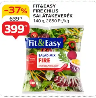 Auchan Fit&easy fire chilis salátakeverék ajánlat