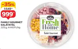 Auchan Family gourmet salátatál ajánlat