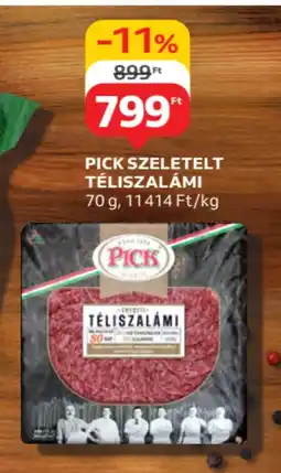 Auchan Pick szeletelt téliszalámi ajánlat