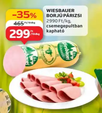 Auchan WIESBAUER BORJÚ PÁRIZSI ajánlat