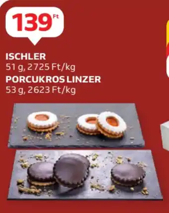 Auchan Ischler, porcukros linzer ajánlat