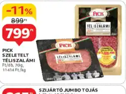 Auchan PICK Szelet Telt Téliszalámi ajánlat