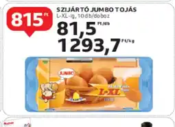 Auchan Szijárt Jumbo Tojás ajánlat