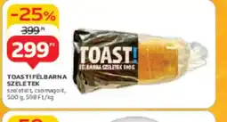 Auchan Toast! Tífűbarna szeletek ajánlat