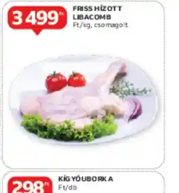 Auchan Friss Hűtött Libacomb ajánlat