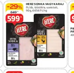 Auchan Herz Sonka vagy Karaj ajánlat