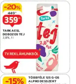 Auchan Tarka ÁESL Dobozos Tej ajánlat