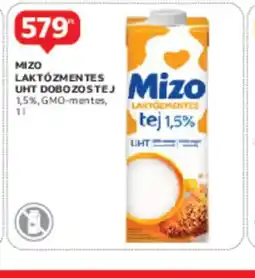 Auchan Mizo laktzmentes UHT dobozos tej ajánlat