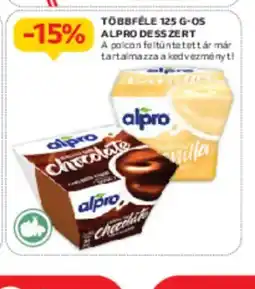 Auchan Többféle 125 g-os Alpro Desszert ajánlat