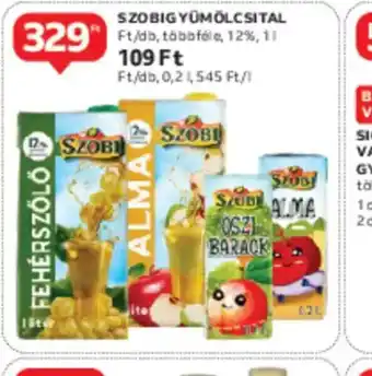 Auchan Sződi Big Yumölcsital ajánlat