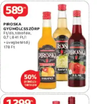 Auchan Proska Gyümölcsszörp ajánlat