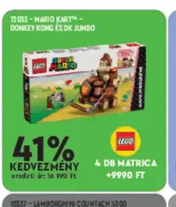 Auchan LEGO Super Mario Donkey Kong és DK Jumbo ajánlat