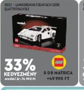 Auchan 10337Lamborghini Countach 5000 Quattrovalvole ajánlat