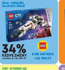 Auchan LEGO City 60346Moduláris Galaktikus űrhaj ajánlat