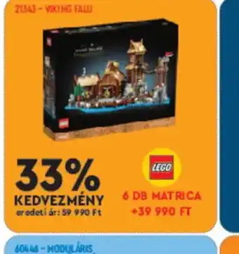 Auchan LEGO 21343 Viking Fal ajánlat