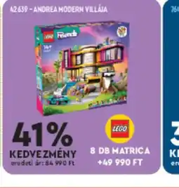 Auchan LEGO Friends Andrea Modern Villája ajánlat