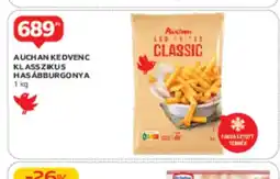 Auchan Auchan Kedvenc klasszikus hasábburgonya ajánlat