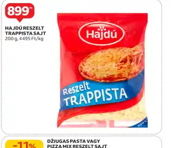 Auchan Hajdú Reszelt Trappista Sajt ajánlat