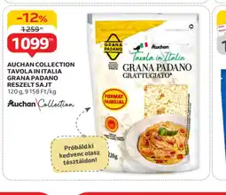 Auchan Auchan Collection Tavola Italia Grana Padano Reszelt Sajt ajánlat