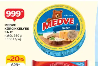 Auchan Medve Körcsikekelyes Sajt ajánlat