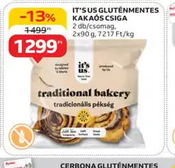 Auchan It's Us Gluténmentes Kakas Csiga ajánlat