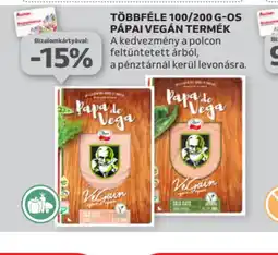 Auchan Többféle 100/200 g-os Papaj Vegan termék ajánlat