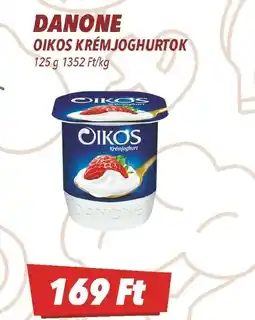 CBA Danone oikos krémjoghurtok ajánlat