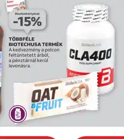 Auchan Többféle BioTechUSA termék ajánlat